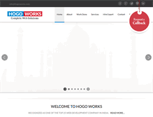 Tablet Screenshot of hogoworks.com